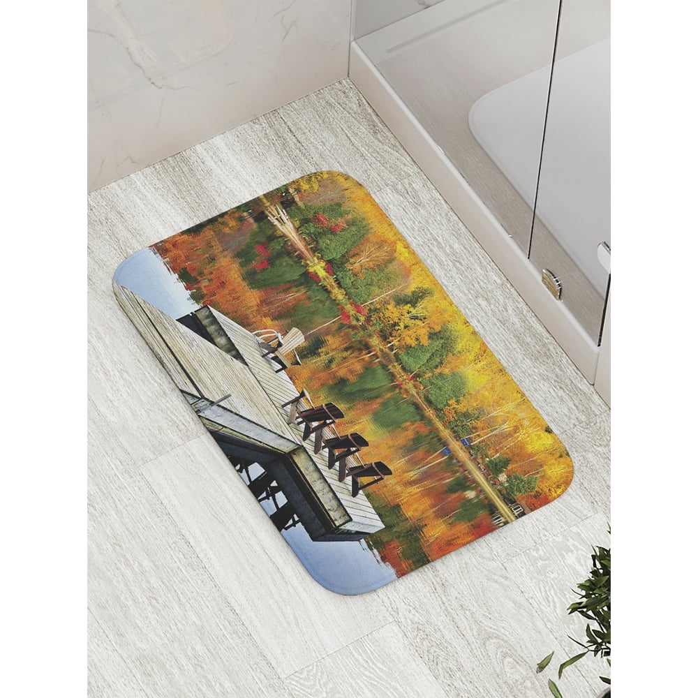 Противоскользящий коврик для ванной, сауны, бассейна JOYARTY - bath_9173
