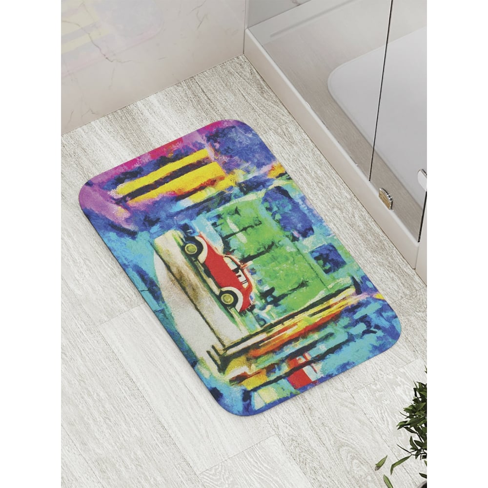 Противоскользящий коврик для ванной, сауны, бассейна JOYARTY - bath_9255
