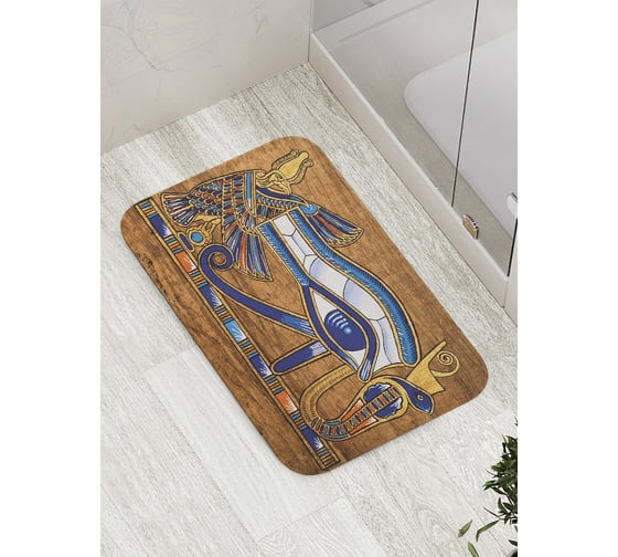 Изображение товара Коврик противоскользящий JoyArty "Тайны египта" для ванной, сауны, бассейна, bath_9324