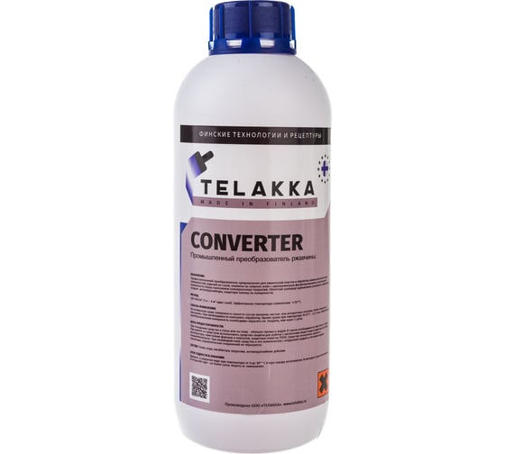 Изображение товара Преобразователь ржавчины Telakka CONVERTER 1л 4631160697548
