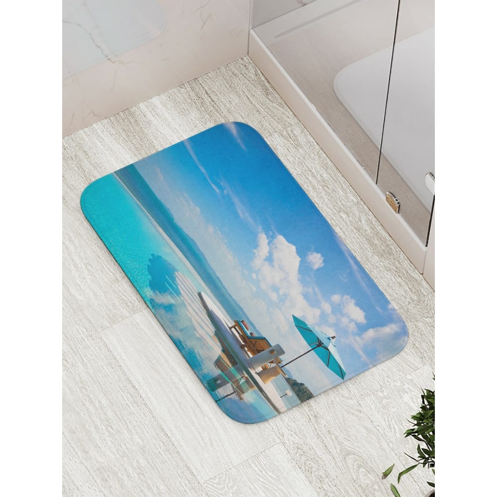 Противоскользящий коврик для ванной, сауны, бассейна JOYARTY - bath_9360