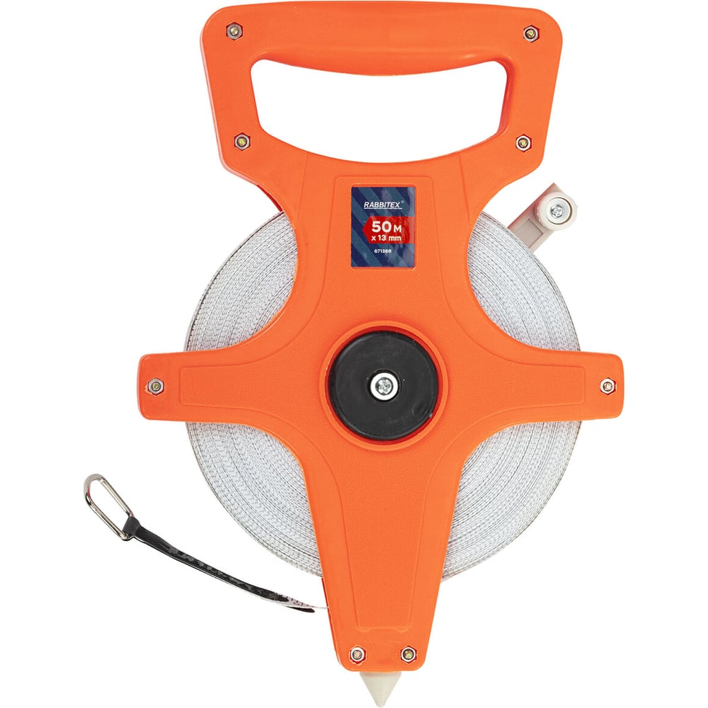 Изображение товара Геодезическая рулетка RABBITEX 50мх15мм профессиональная фибергласс