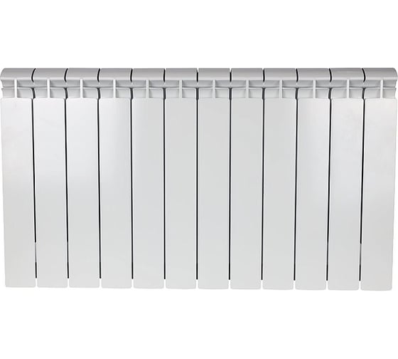 Изображение товара Биметаллический радиатор STOUT ALPHA 500 12 секций, боковое подключение SRB-2310-050012 RG00908P3C9JBA