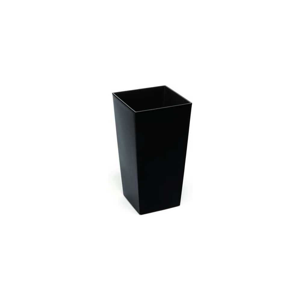 Изображение товара Кашпо SCHEURICH FINEZJA 40x40h-74 черное с вкладышем для растений