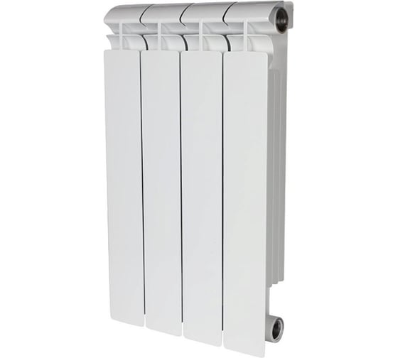 Изображение товара Биметаллический радиатор STOUT ALPHA 500 4 секции SRB-2310-050004 RG00908P3AEA8T