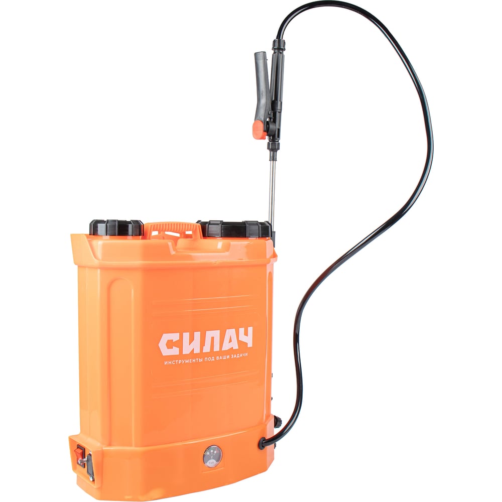 Изображение товара Ранцевый аккумуляторный распылитель СИЛАЧ ОА-12Л 12л аккумулятор 8А*ч