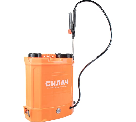 Изображение товара Распылитель ранцевый аккумуляторный СИЛАЧ ОА-12Л, аккумулятор 8А*ч (1/1) 023893