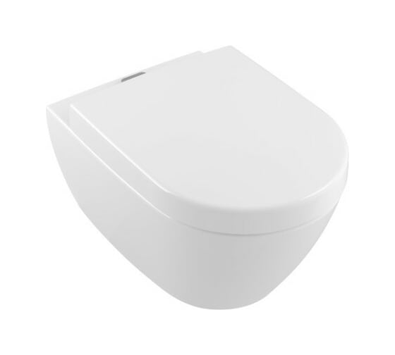 Изображение товара Подвесной унитаз Villeroy & Boch Subway 2.0 шгв 370x560x365 цвет-альпийский белый 5614A101