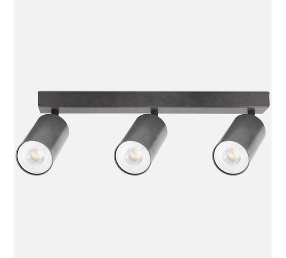 Изображение товара Спот на основании General Lighting Systems Башня GWL-3GU10-M-IP20 тройной, бетон, направленный 662071