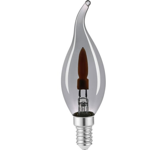 Изображение товара Филаментная светодиодная лампа General Lighting Systems, GLDEN-CWS-6-230-E14-1800 дымчатая 6Вт 1800К Е14 10штук 685011
