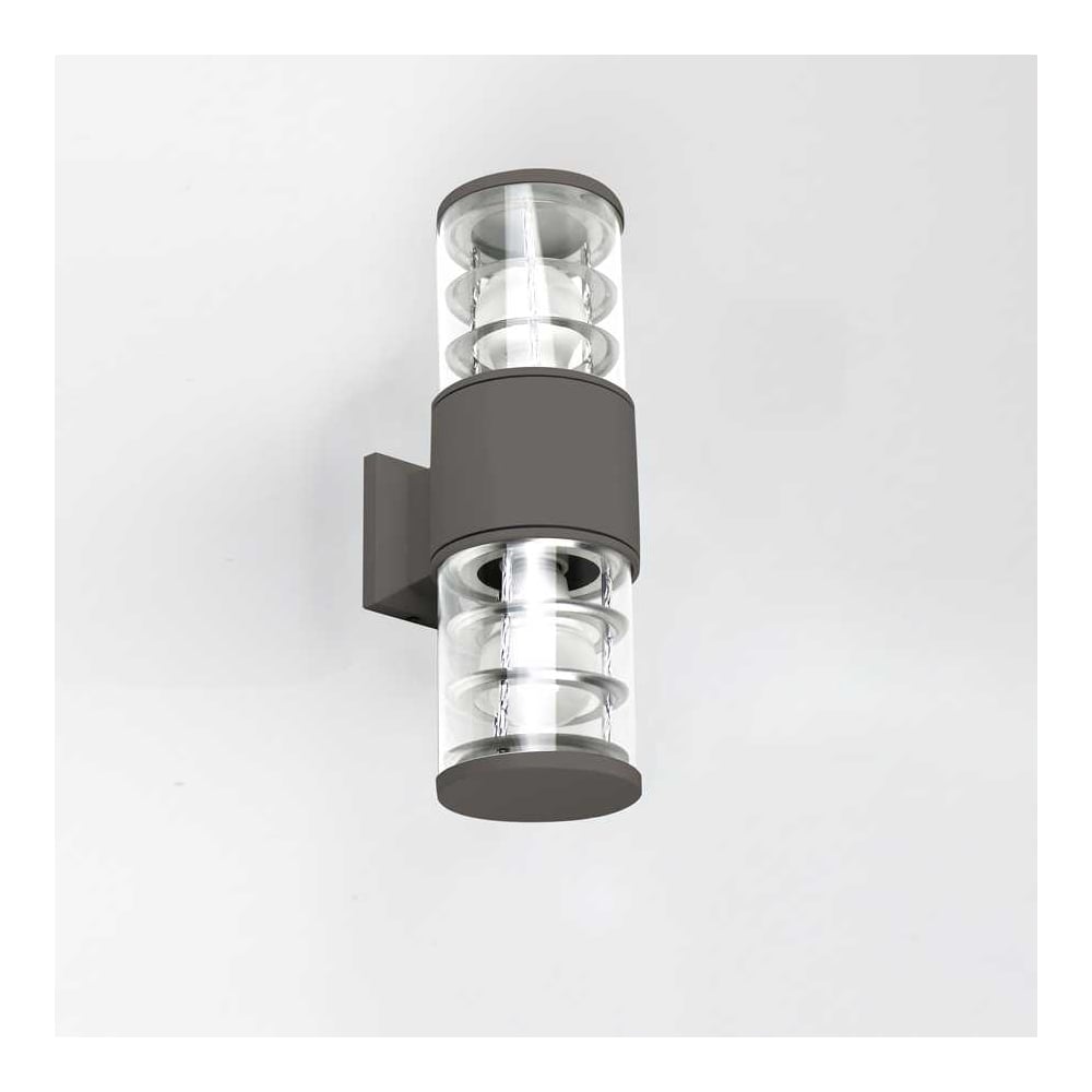 Изображение товара Фасадный светильник Апофема GWL-2Е27-M-IP65 графит General Lighting Systems