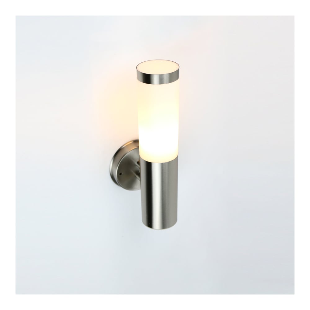 Изображение товара Фасадный светильник General Lighting Systems Фортис S2 E27 IP65 серебристый наружное освещение