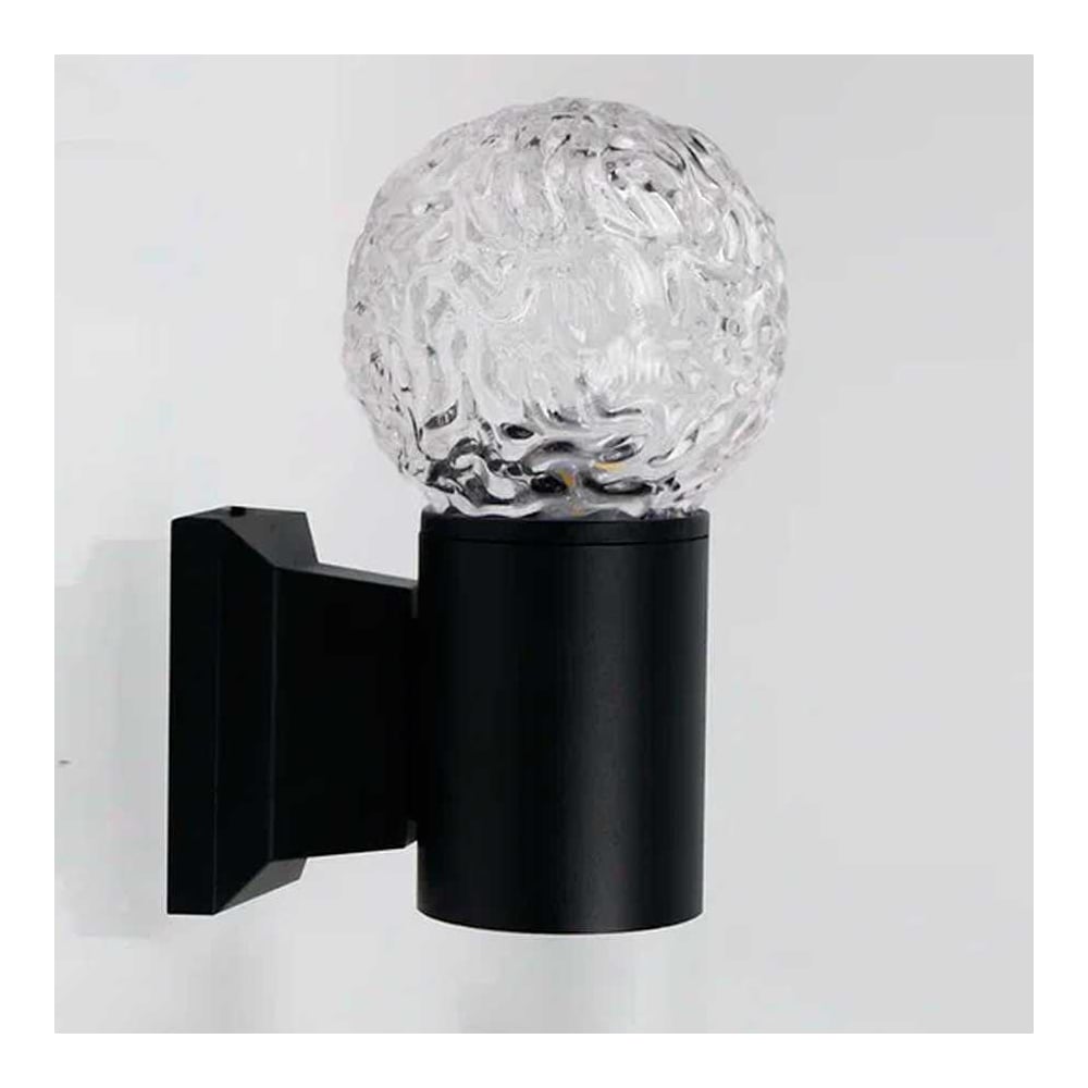 Изображение товара Фасадный светильник Квазар GWL-G9-5-ROUND-IP65 черный для наружного освещения