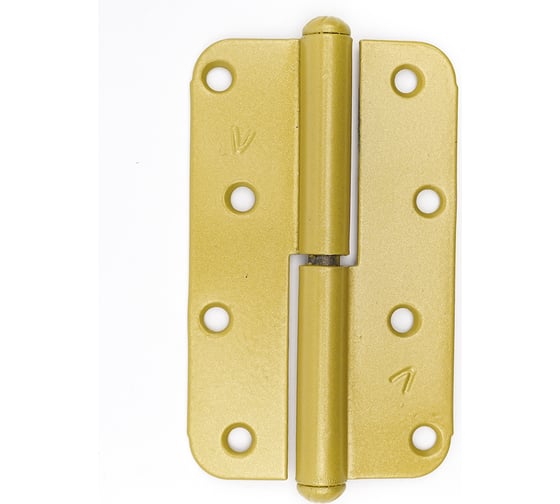 Изображение товара Накладная петля Трибатрон ПН-130 левая, золотой металлик 87884