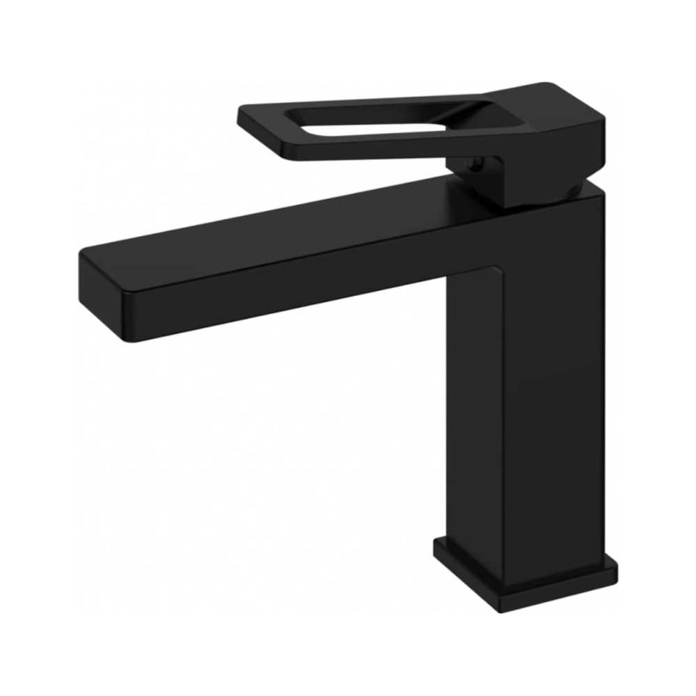 Изображение товара Смеситель для раковины Haiba HB10732-7 черный однорычажный современный