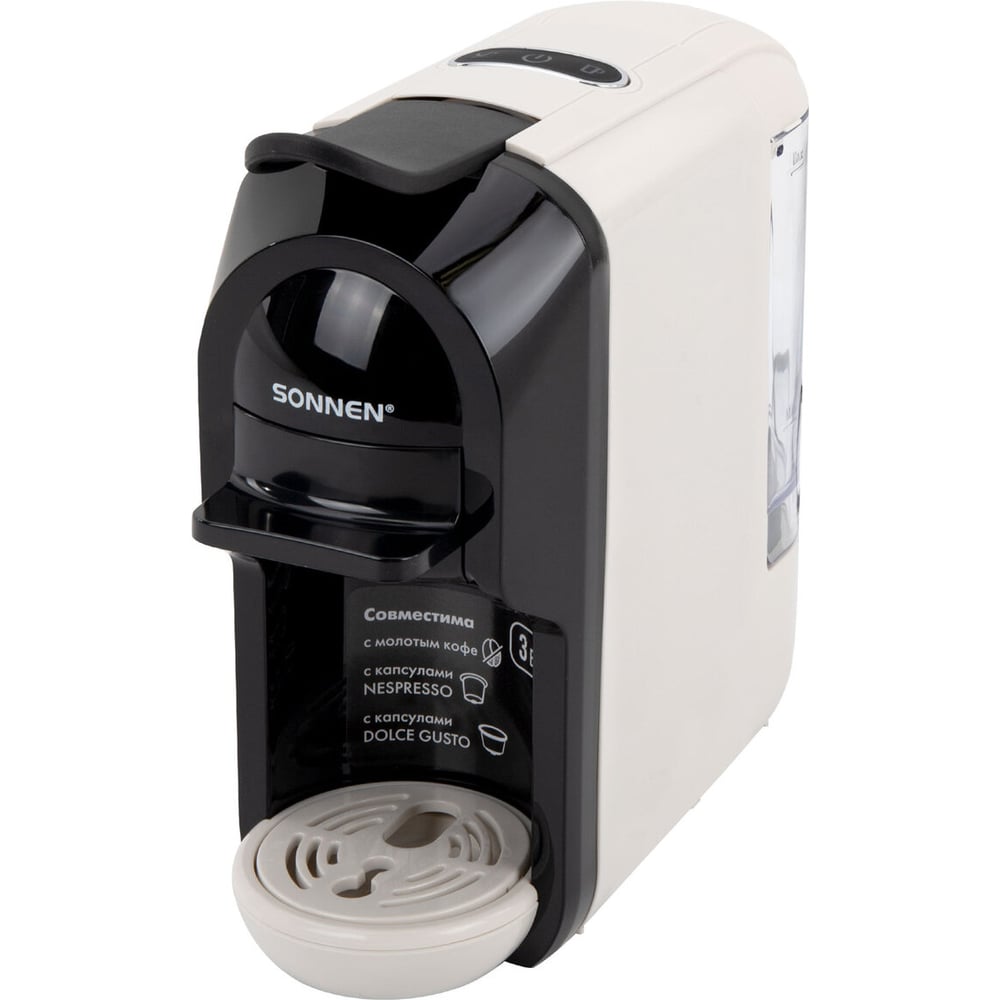 Изображение товара Капсульная кофемашина SONNEN CM510B 1450 Вт 0.6 л бежевый