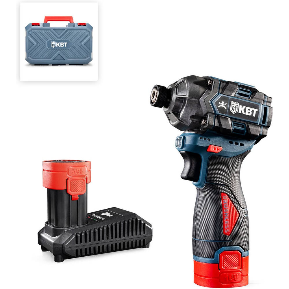 Изображение товара Винтоверт КВТ SB-16-150 серия ПРОФИ аккумуляторный профессиональный