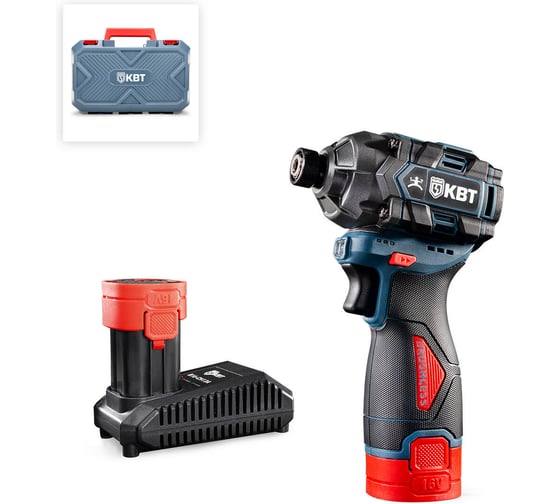 Изображение товара Винтоверт КВТ SB-16-150 ПРОФИ ударный аккумуляторный бесщеточный с быстрозажимным патроном 1/4 НЕХ 104530