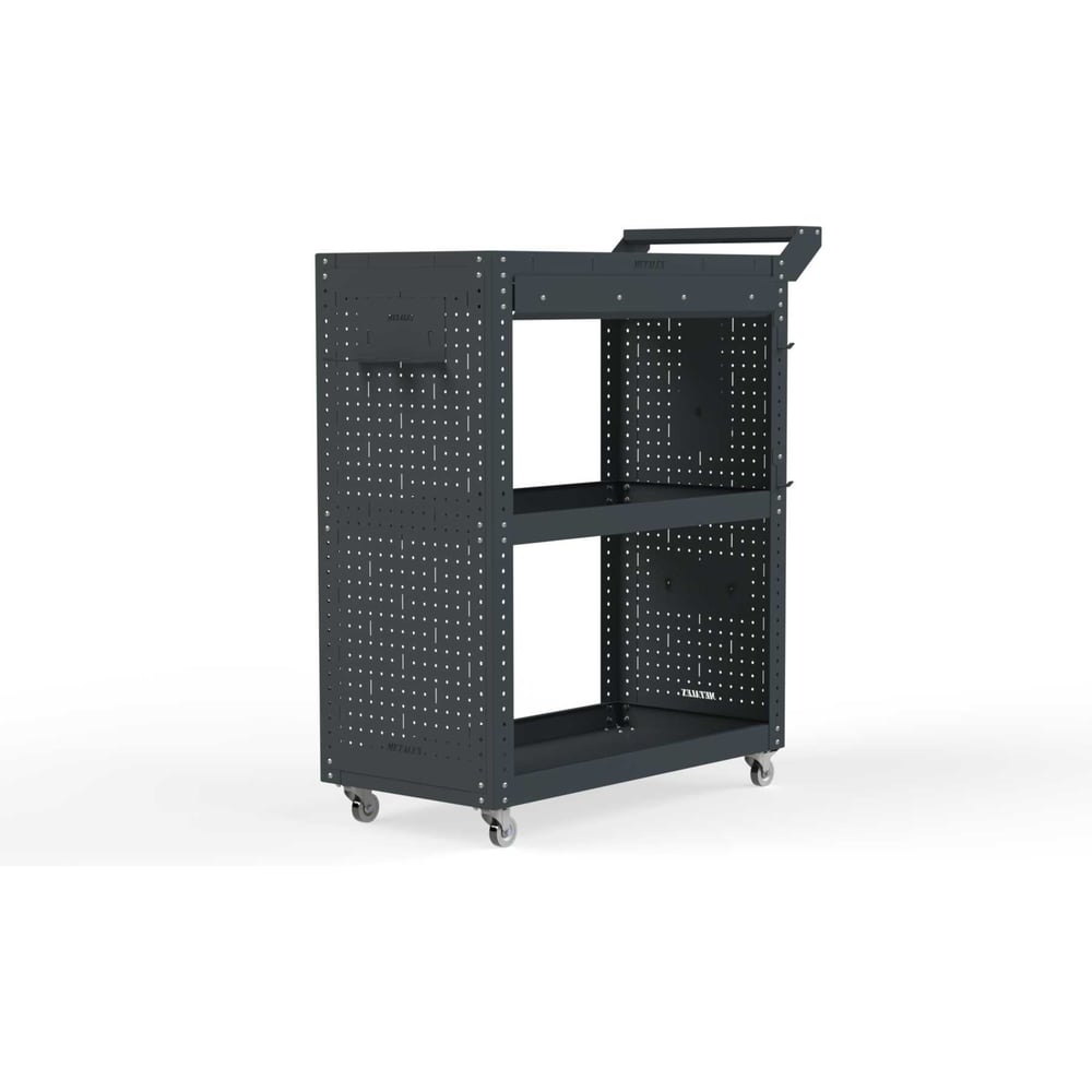 Изображение товара Тележка инструментальная ООО Металекс Metalex Тип 2А, 900x450x950, 3 полки, серый, 118746