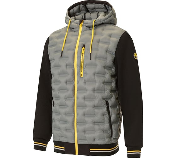 Изображение товара Куртка СОЮЗСПЕЦОДЕЖДА ЮНИОНВОРКВЕАР (UNIONWORKWEAR) Термал стич т.серая/черная, 60-62/170-176 2000000306735