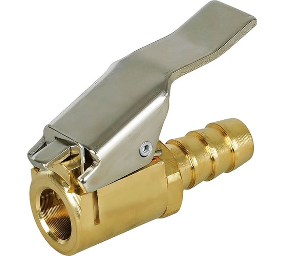 Изображение товара Наконечник подкачки Airline AC-02 Cu, штуцер елочка, D8x15 мм, латунь (10 шт.) ATRV025