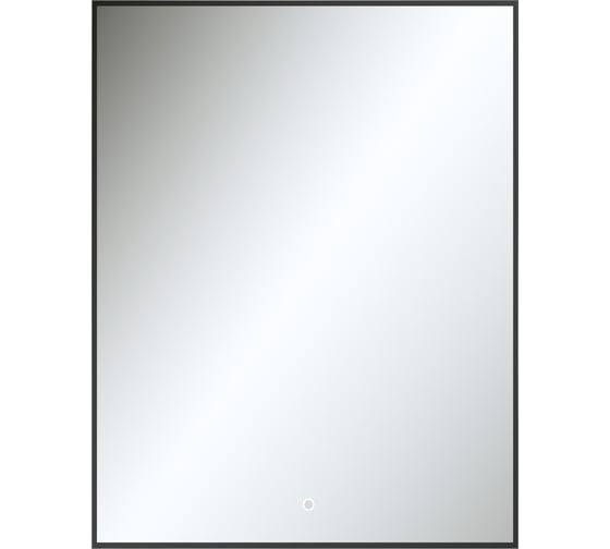 Изображение товара Зеркало 1Marka PINO (700x900x29) прямоугольник черный УФ01 подсветка/сенсор Ц0000043375