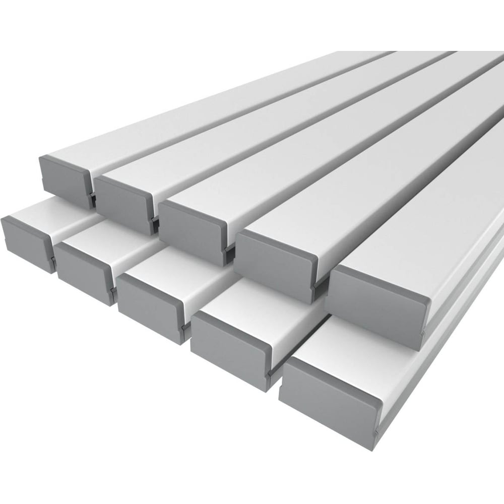 Изображение товара Комплект профиля Ledcraft LC-LP0733M36-1x10Silver 10 м алюминий поликарбонат IP 20