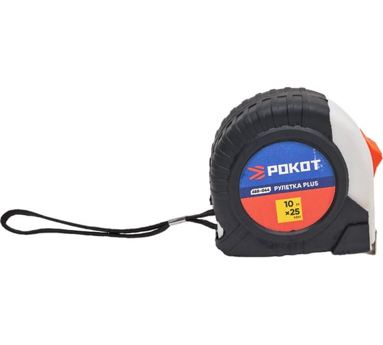 Изображение товара Карманная рулетка РОКОТ PLUS, 10мх25мм 658-044