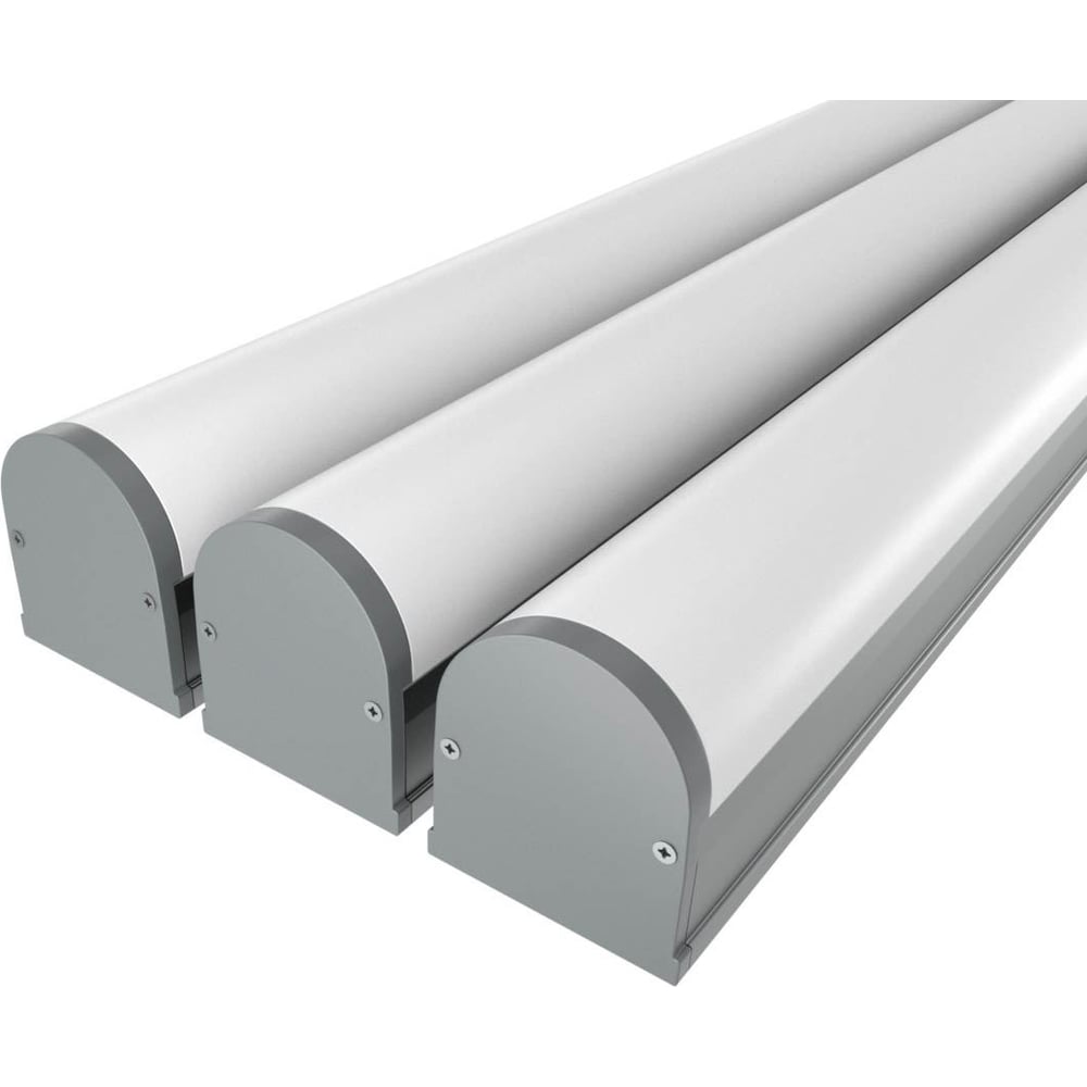 Изображение товара Комплект профиля Ledcraft LC L P1827M1 1x3 серебро для подсветки потолков стен ниш