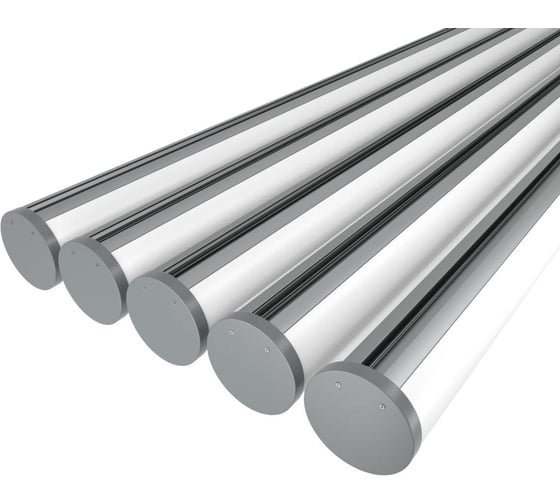 Изображение товара Комплект профиля Ledcraft LC-LP1970M120-1x5Silver 5 шт серебро (1м профиль+1м рассеиватель+2 заглушки+комплект шурупов) 1616140573
