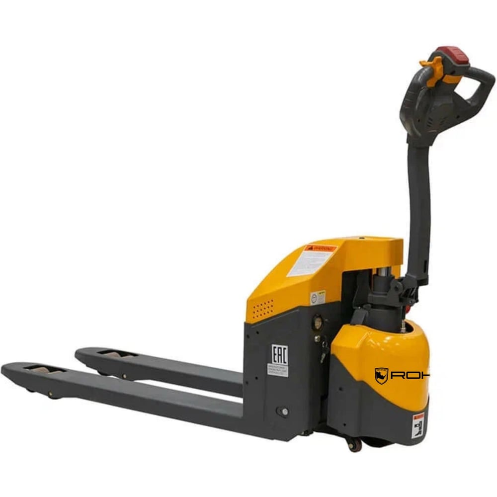 Изображение товара Электрогидравлическая тележка RohlaRhino (1500 кг; 24В / 65Ач) CBD15W-E65