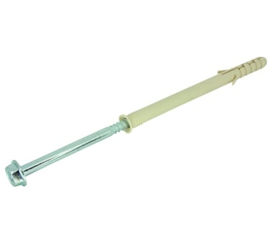 Изображение товара Рамный дюбель с шурупом ЦКИ KAT, 10х100 мм, HEX, уп. 20 шт. 64223