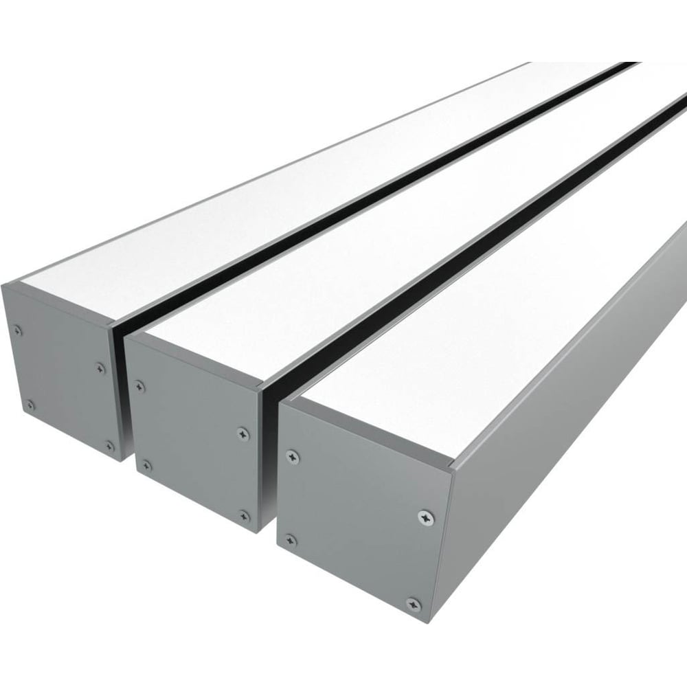 Изображение товара Комплект профилей Ledcraft LC-LP3030M30-1x3Silver 3 шт алюминиевые для LED подсветки
