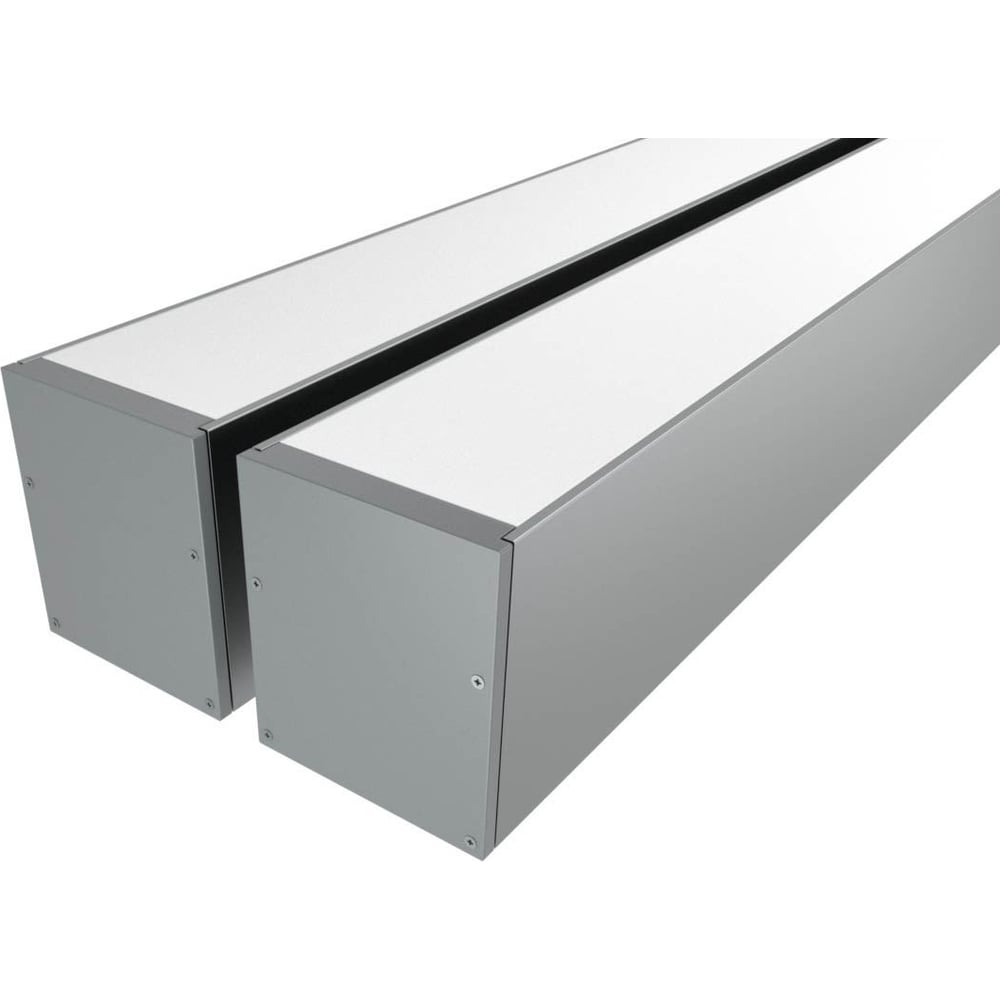 Изображение товара Комплект профиля Ledcraft LC-LP7060M55-1x2Silver 2 шт серебро (1м профиль+1м рассеиватель+2 заглушки+комплект шурупов) 1616140137