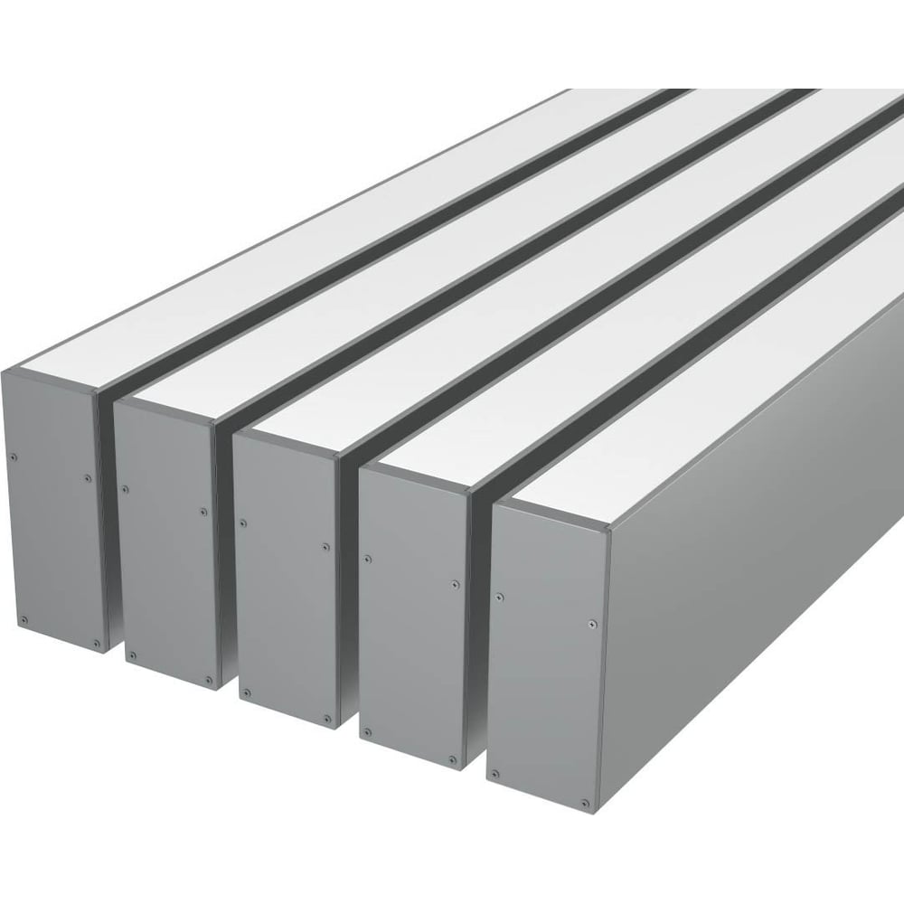 Изображение товара Комплект профиля Ledcraft LC-LP9035M34-1x5Silver 5 метров для подсветки потолка и стен