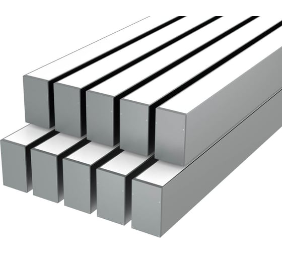 Изображение товара Комплект профиля Ledcraft LC-LP9060M55-1x10Silver 10 шт серебро (1м профиль+1м рассеиватель+2 заглушки+комплект шурупов) 1616140770
