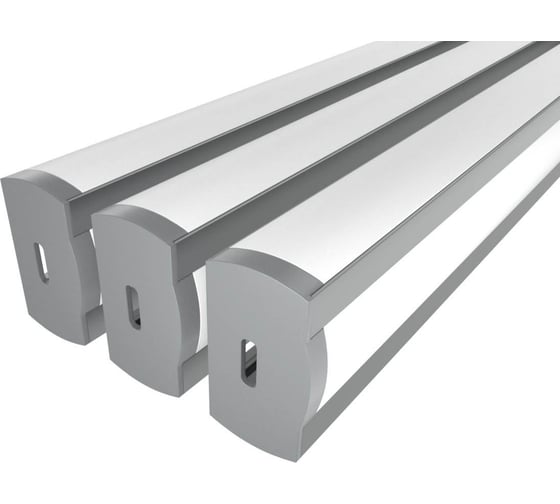 Изображение товара Комплект профиля Ledcraft LC-LPF2716M16-1x3Silver 3 шт серебро (1м профиль+1м рассеиватель 3шт+2 заглушки+2 крепежа) 1616140237