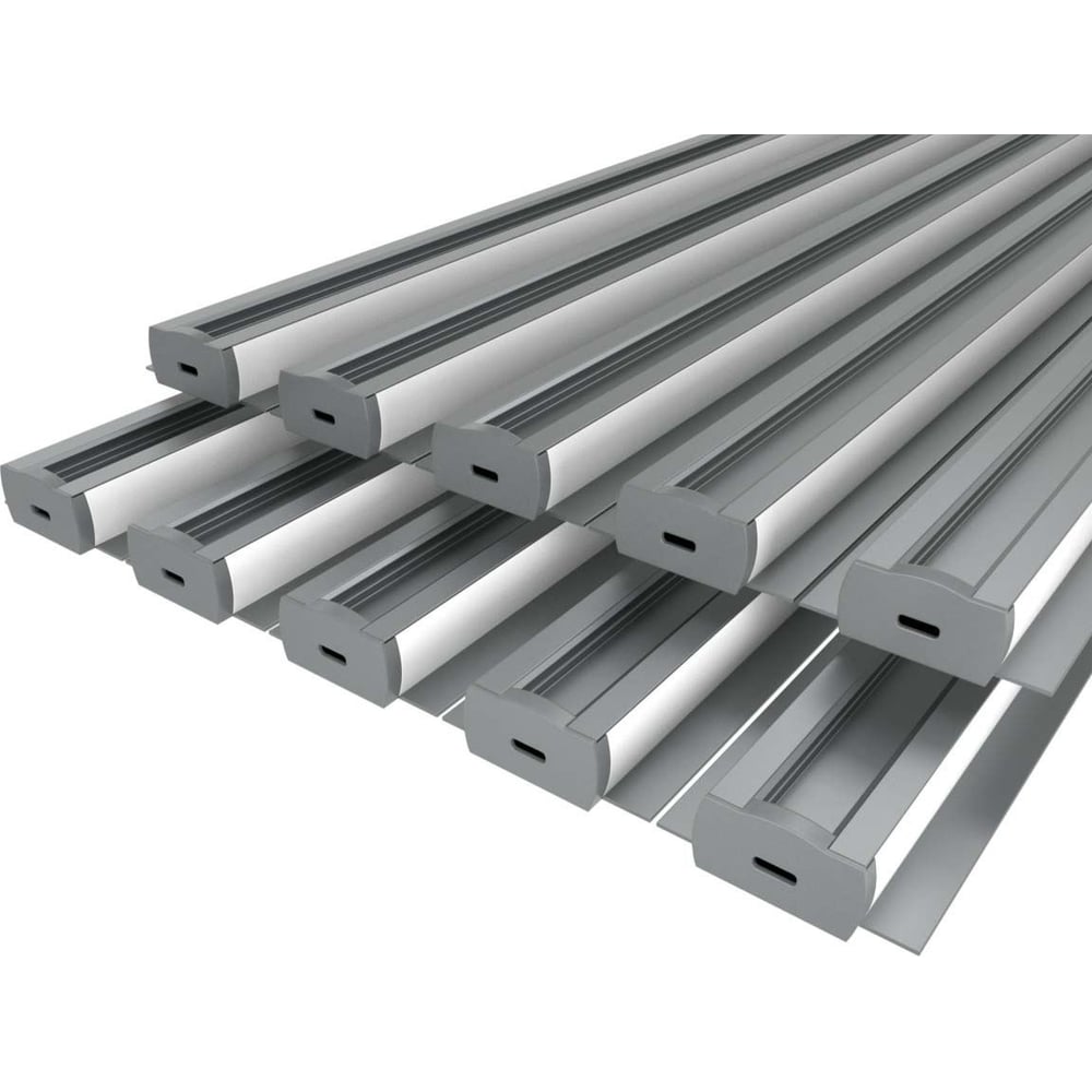 Изображение товара Комплект профиля Ledcraft LC-LPN4916M16-1x10Silver для подсветки