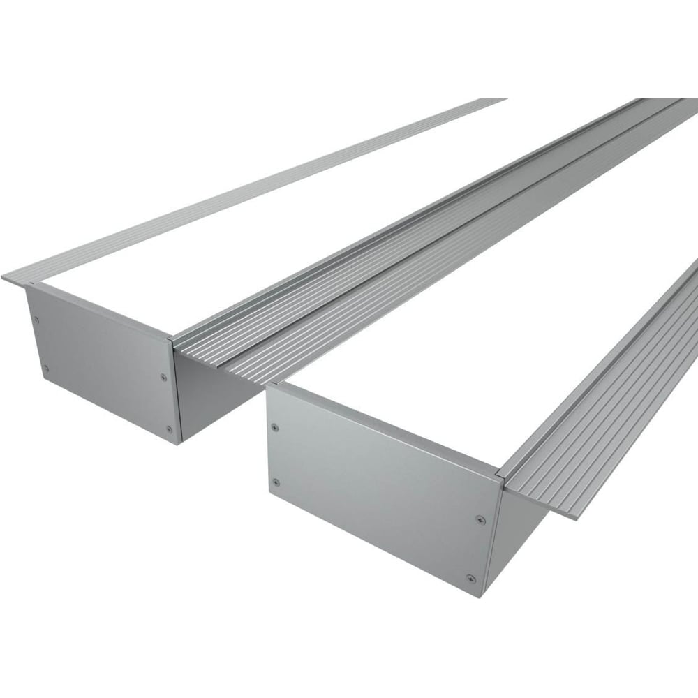 Изображение товара Комплект профиля Ledcraft LC-LPSH3290M55-1x2Silver для встраиваемого освещения