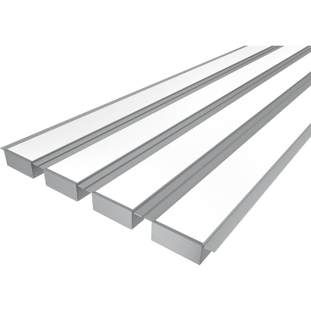 Изображение товара Комплект профилей Ledcraft LC-LPSH32104M68-1x4Silver для подсветки 1 метр