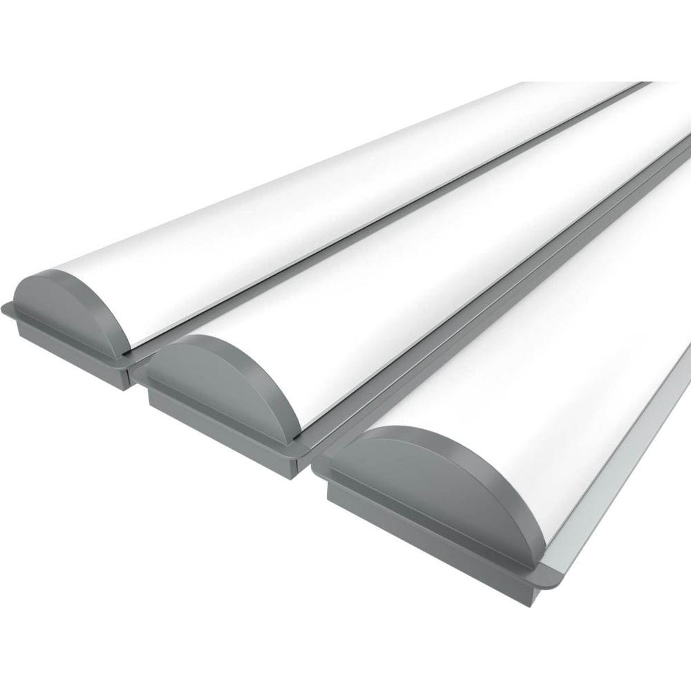 Изображение товара Комплект профилей Ledcraft LC-LPV0740M36R 1х3 серебро для внутренней подсветки