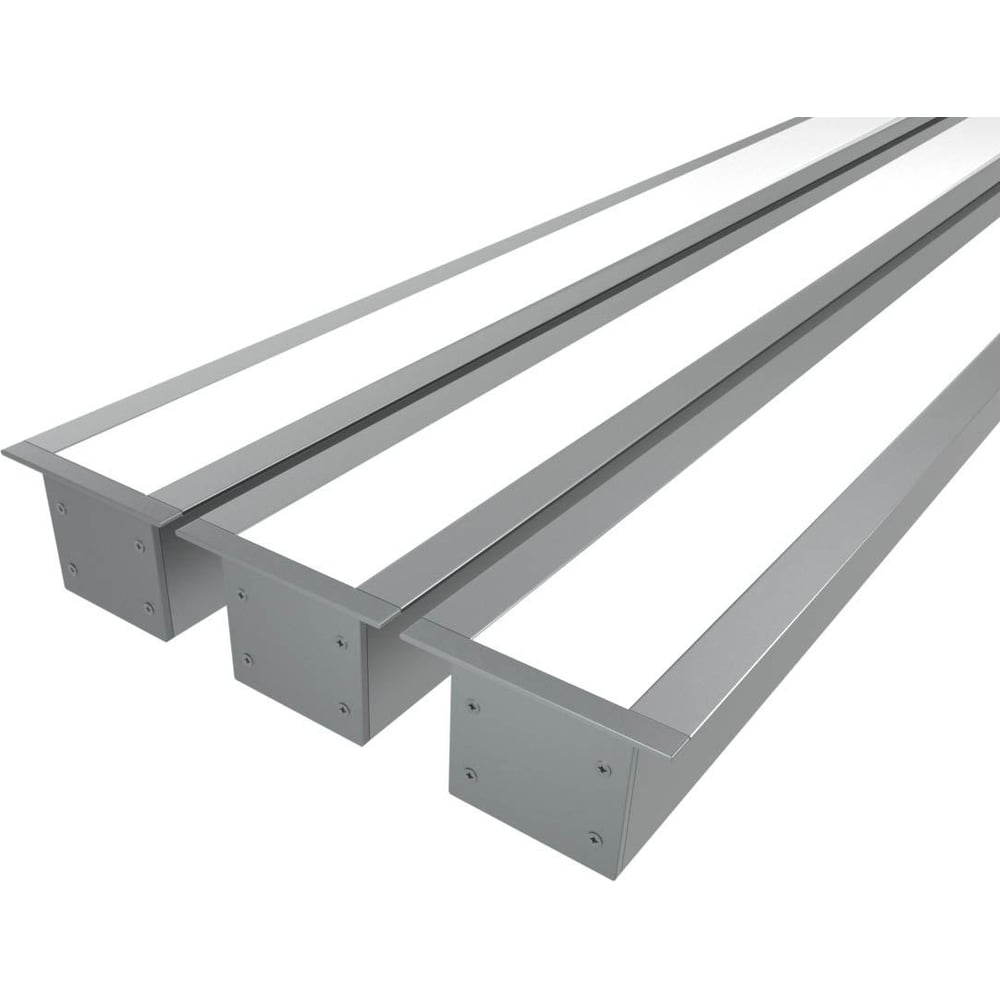 Изображение товара Комплект профиля Ledcraft LC-LPV3244M30-1x3Silver 3 шт алюминий/поликарбонат