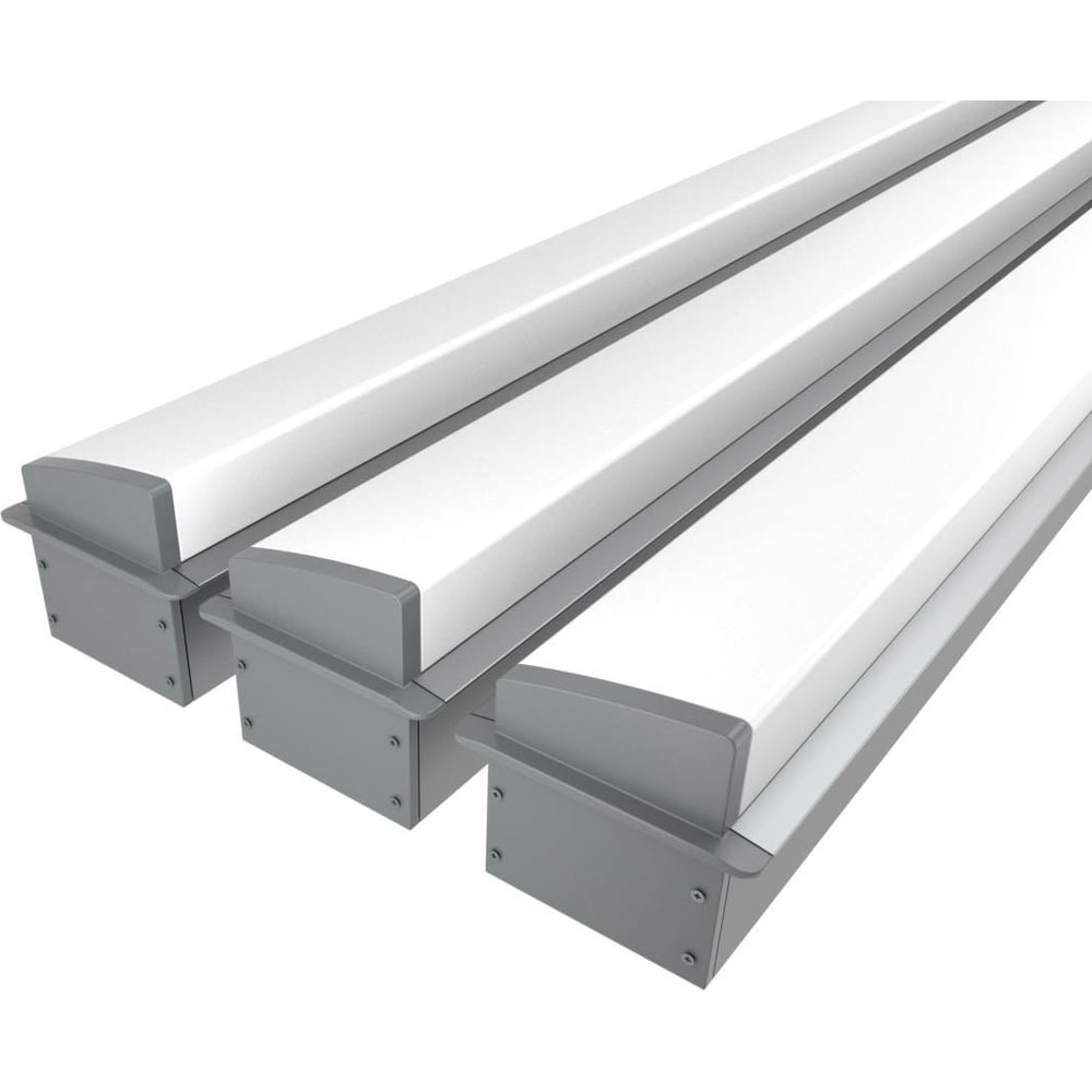 Изображение товара Комплект профиля Ledcraft LC-LPV2544M36T-1x3Silver 3м для подсветки потолков и ниш