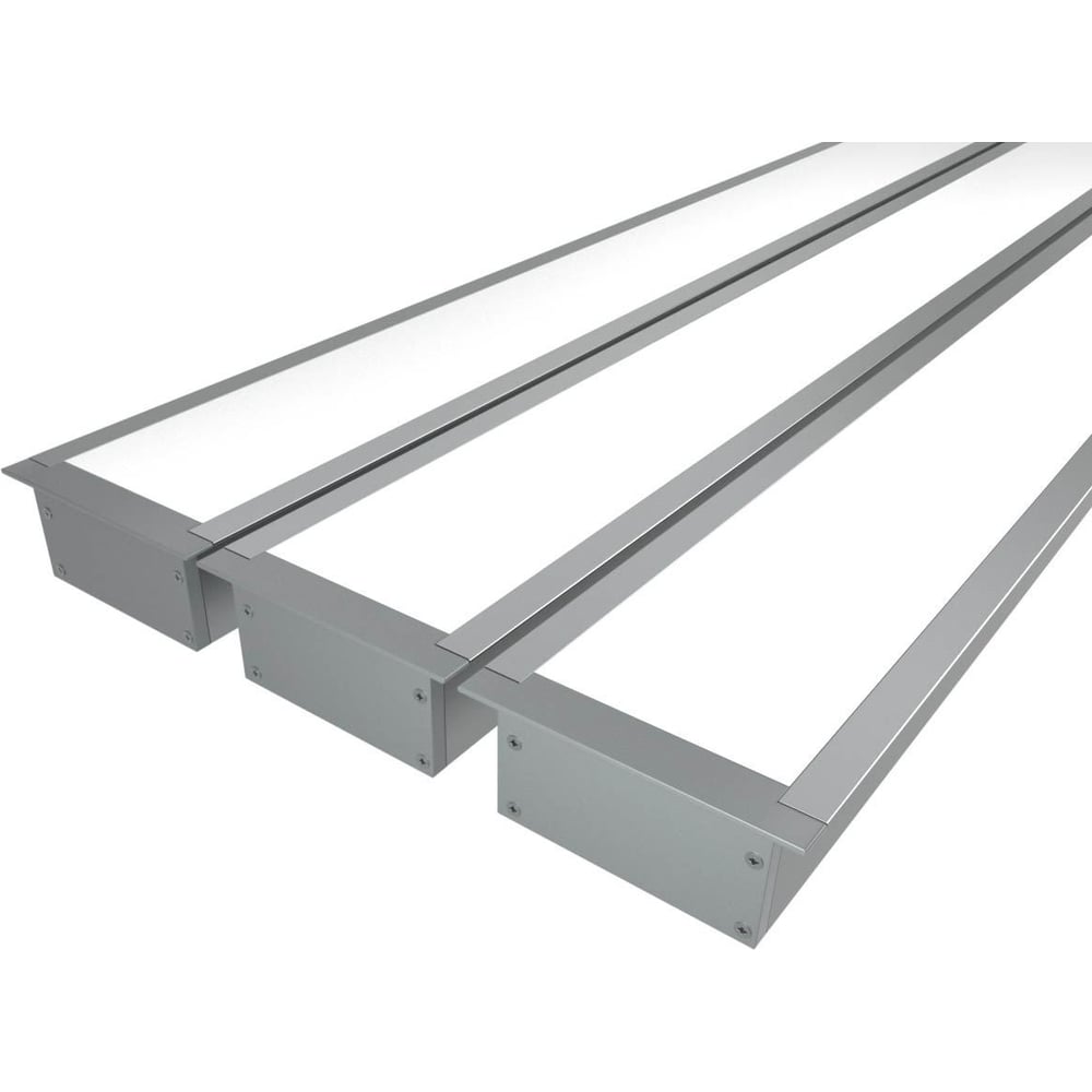 Изображение товара Комплект профиля Ledcraft LC-LPV3273M55-1x3Silver 3 шт для подсветки потолков и ниш