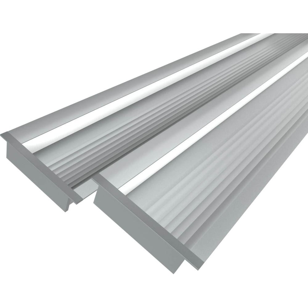Изображение товара Комплект профиля Ledcraft LC-PVD7016M16-1x2Silver 2 шт серебро для потолков и ниш