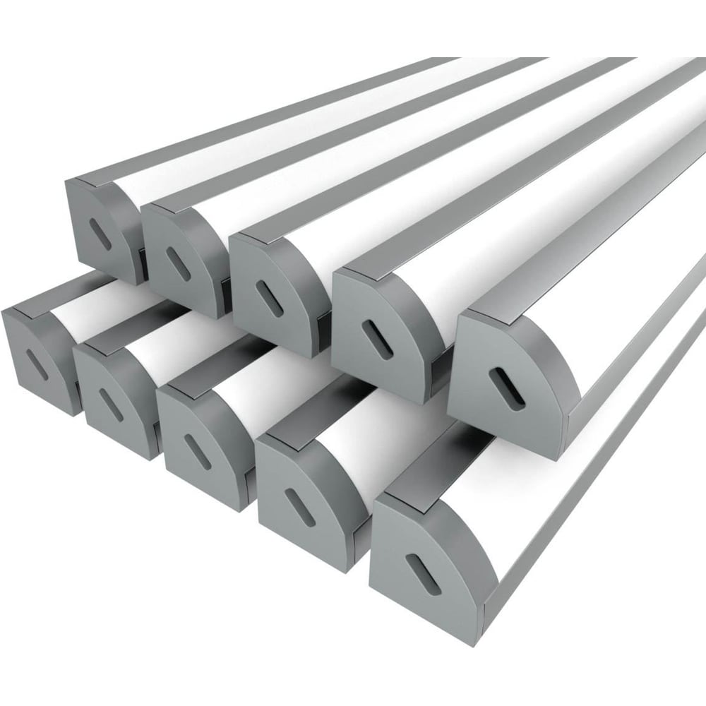 Изображение товара Комплект алюминиевого профиля Ledcraft LC-LPU1717M16-1x10Silver 1м для светодиодных лент