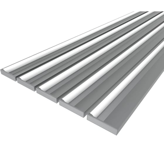 Изображение товара Комплект профиля Ledcraft LC-LPK1675M20-1x5Silver 5 шт серебро (1м профиль+1м рассеиватель+2 заглушки+2 крепежа) 1616140577