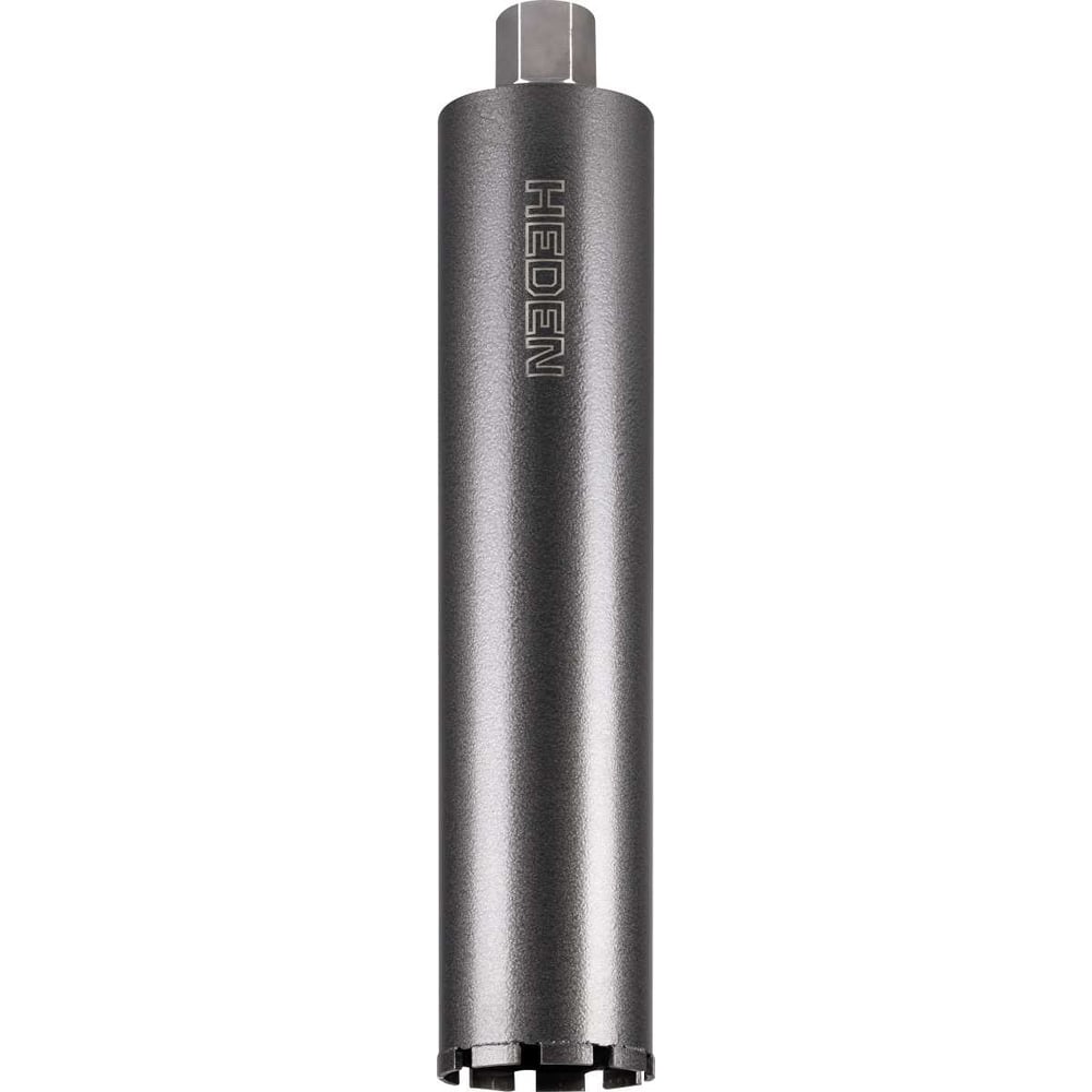 Коронка алмазная HEDEN 102x450 мм, 1 1/4 UNC, 9 сегментов 410.006