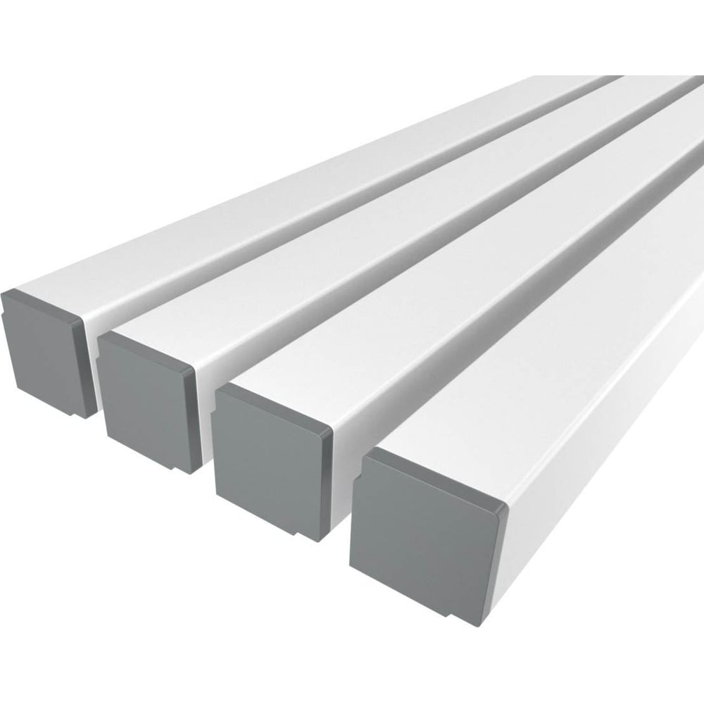 Изображение товара Комплект профиля Ledcraft LC-LSU1515M24-1x4Silver для подсветки 4м алюминий поликарбонат