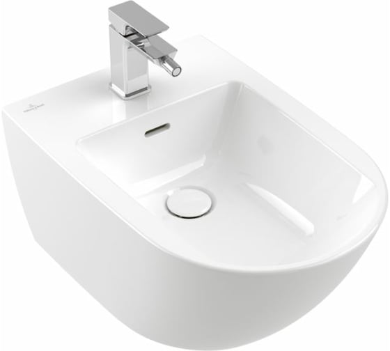 Изображение товара Подвесное биде Villeroy & Boch Subway 3.0 шгв 375x560x270 цвет-альпийский белый 44700001